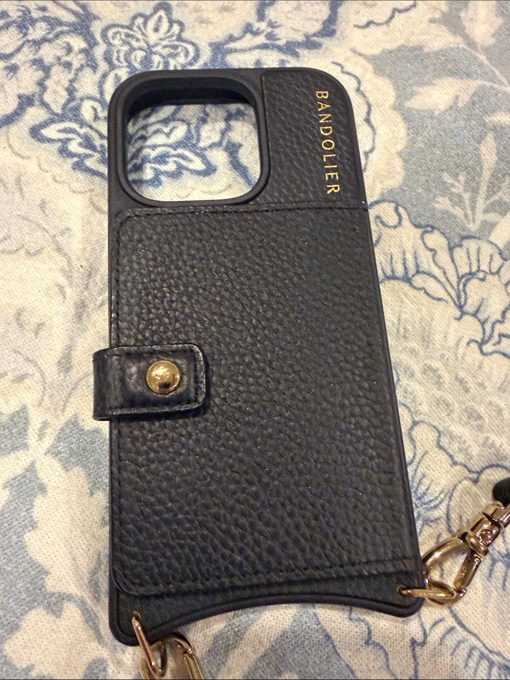 Bandolier Leather MagSafe Crossbody Phone Case - two cases! - Picture 9 of 13